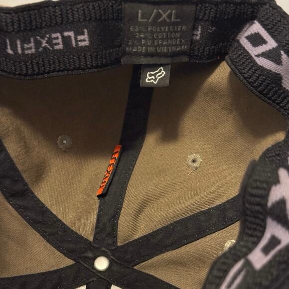 Fox Racing FlexFit Encumber Green Hat Adult L/XL - Picture 4 of 4